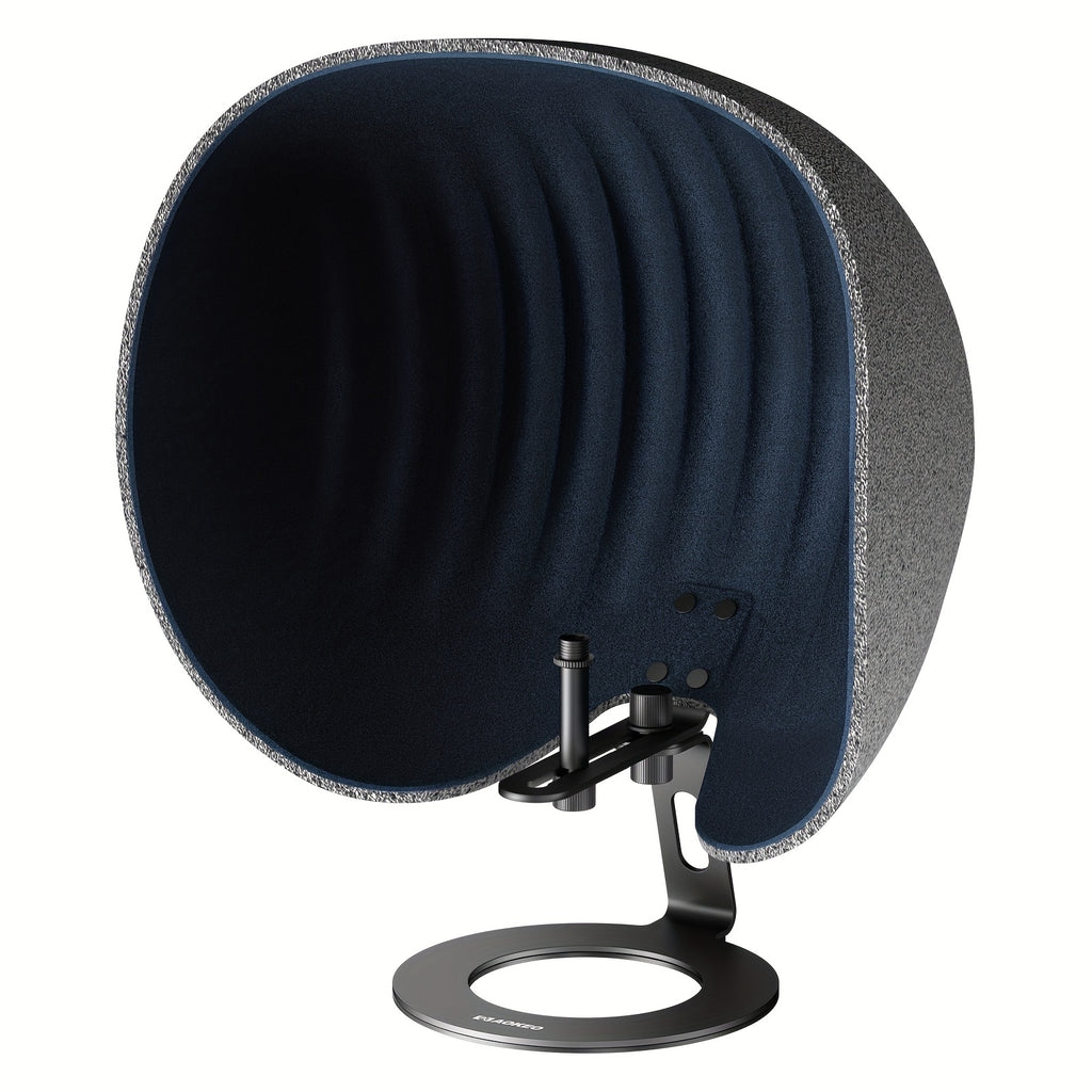 Microphone Soundproof Cover, Aokeo 2026 Professional Recording Studio Equipment, 360 Degree Music Studio Microphone Soundproof Cotton, Suitable for Various Recording Microphones Such As Gaming, Singing, Live Streaming, Etc