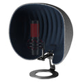 Microphone Soundproof Cover, Aokeo 2026 Professional Recording Studio Equipment, 360 Degree Music Studio Microphone Soundproof Cotton, Suitable for Various Recording Microphones Such As Gaming, Singing, Live Streaming, Etc